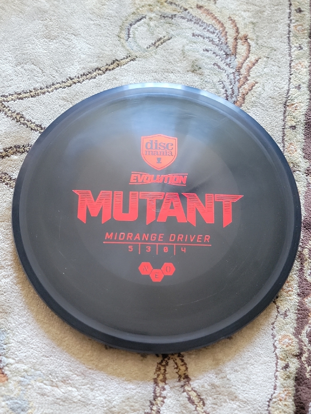 NEW Discmania Evolution Mutant Midrange 175 Grams Limited Release In Black